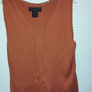 Laura Scott Petite Size M Blouse